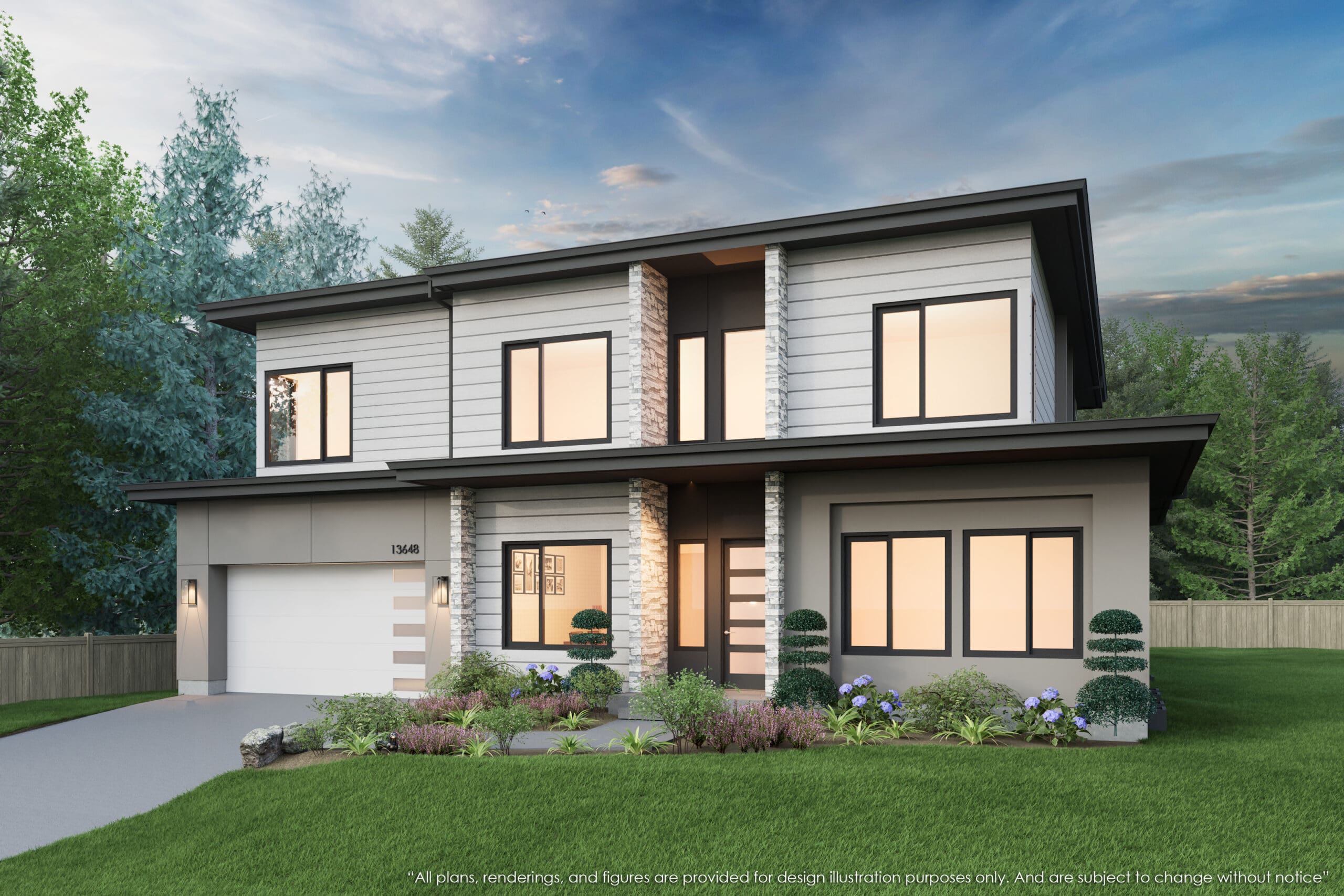 13648 103rd Ave NE - Kirkland- Rendering 3 - MN Custom Homes