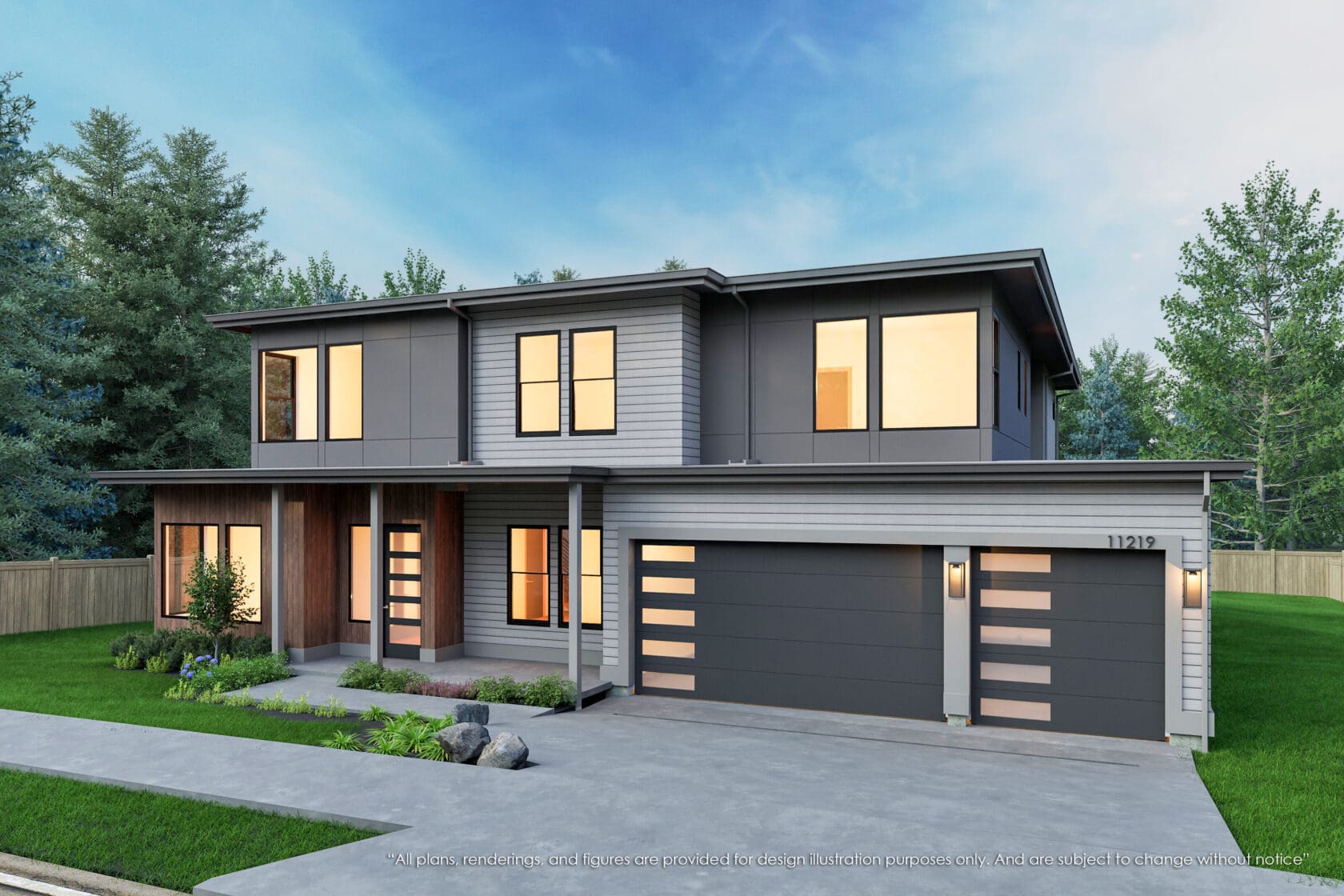 11219 115th Place Northeast - Kirkland - Rendering 2 - MN Custom Homes