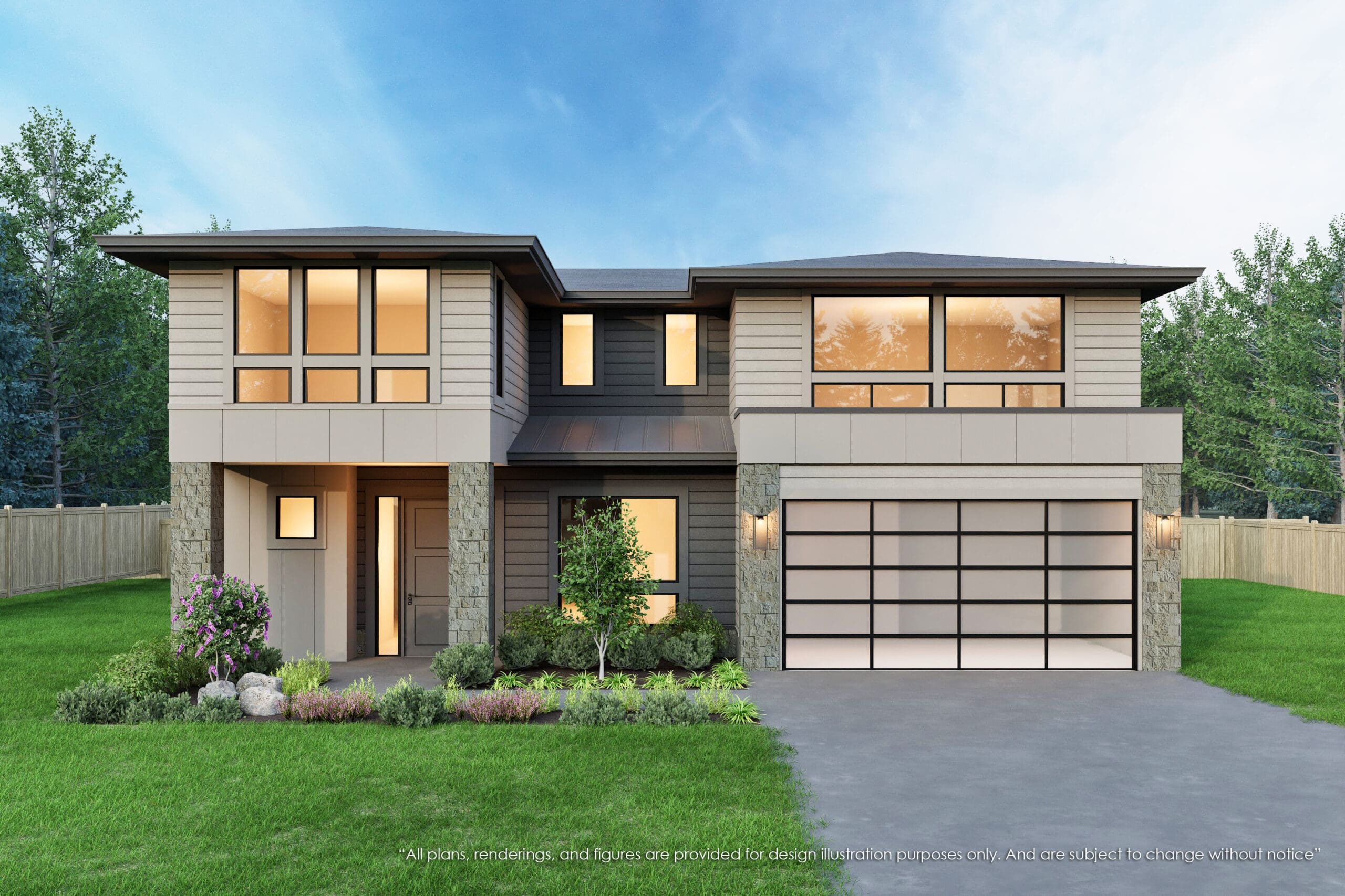 525 7th Street South- Kirkland - Rendering 1 - MN Custom Homes